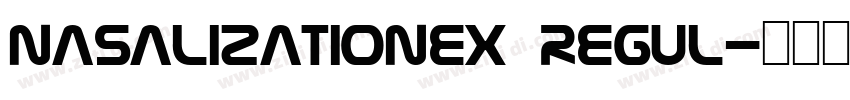 NasalizationEx Regul字体转换